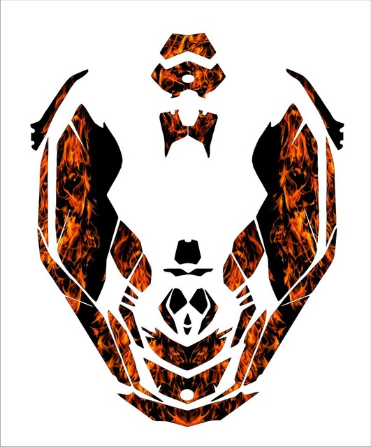 Sea Doo Bombardier Zundkerze 2 3 Jet Ski Grafik Set Wrap Jetski Pwc Deko Flammen Ebay