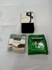 VTG Set Of 3 Nylons And Tight Lot Size B/Medium