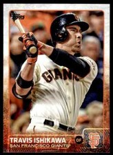 2015 Topps Series 2 Travis Ishikawa #364 San Francisco Giants