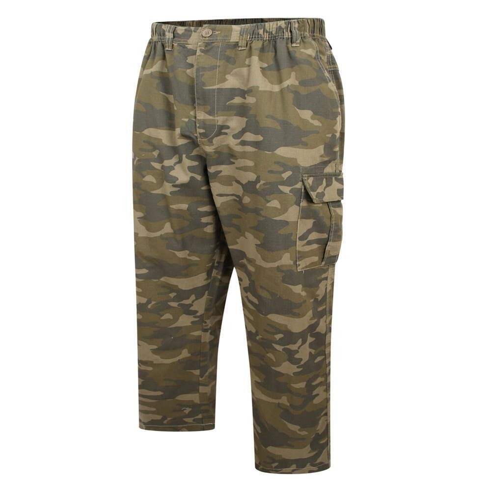 Pantalón Cargo De Camuflaje De Gran Talla Para Hombre En 2XL-6XL