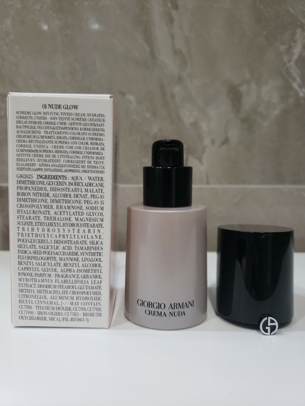 giorgio armani crema nuda tinted cream