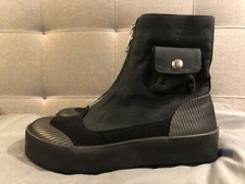 Jw Anderson Canvas & Suede Boots Women's Size  7 US , 37 EU