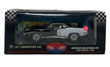 SUPERCAR COLLECTIBLES Highway 61 1971 Plymouth Barracuda 440 1:18 NIB