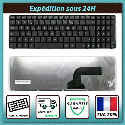 Clavier AZERTY Français Pour ASUS A52J - Noir - Neuf - Remplacement