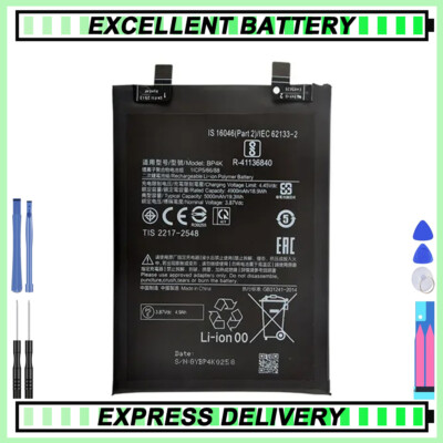 Brand New BP4K 5000mAh For Xiaomi Redmi Note 12 Pro / Note 12T/ poco X5 pro