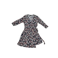 Banana Republic Floral Wrap Dress Size Large