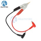 Alligator Clamp Kelvin Copper Gold Plate Clip Battery Test For LCR Bridge Meter