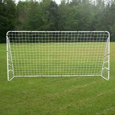 Soccer Goal Net 12x6' Steel Post Backyard Football Training Match Quick Setup