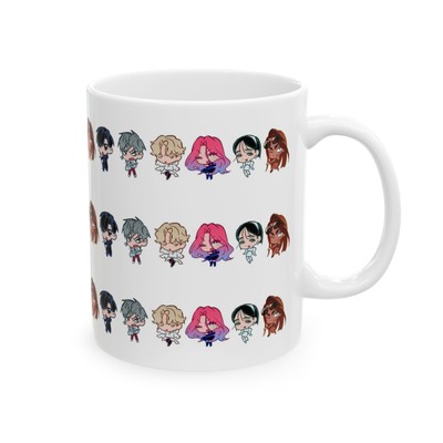 Alien Stage Mizi Sua Hyuna Luka Till Ivan Chibi Anime Manga Fan Coffee Tea Mug 