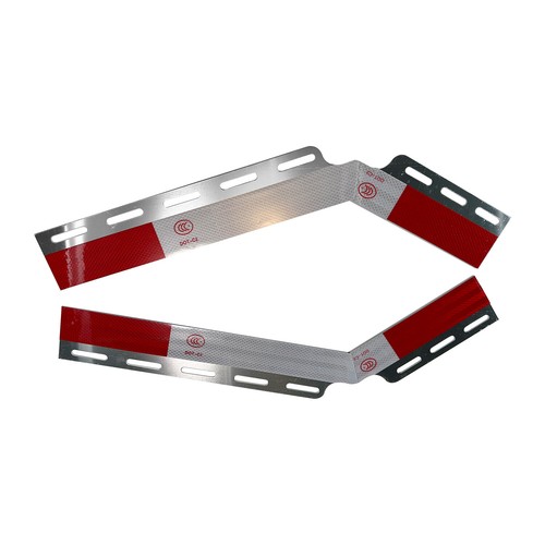 L&R Angle Down Bar Type Truck Mud Flap Hangers Complete Kit for Trailers 1 Coil - Picture 4 of 5