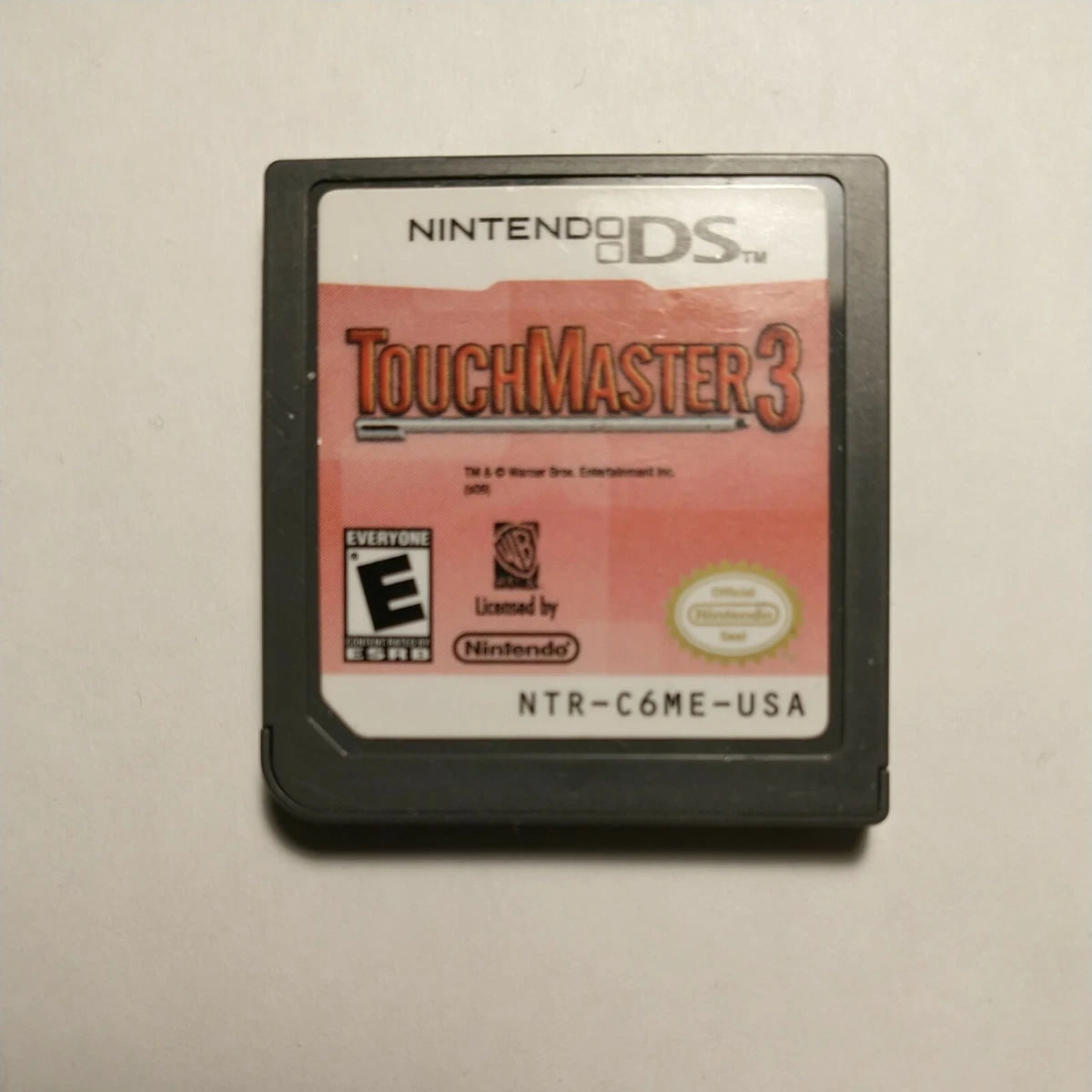 Nintendo DS Touch Master 3 Game Cartridge only eBay