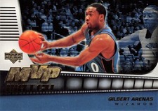Gilbert Arenas MVP Watch Upper Deck 2008-09 Basketball Card #MVP-GA 