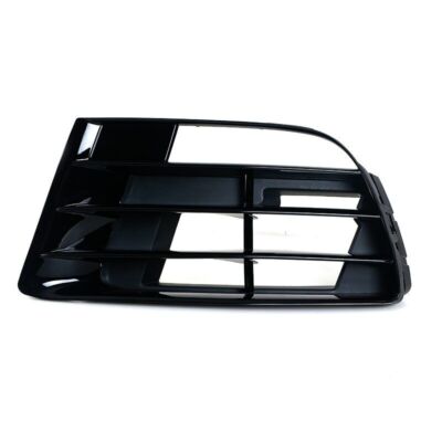 Left Front Bumper Fog Light Lamp Grille Cover Bezel For VW Scirocco R 2009-2014