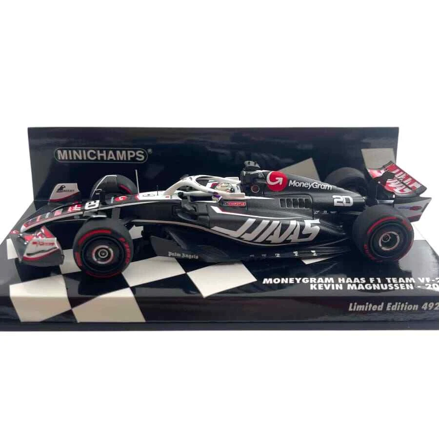 Modellino F1 Minichamps 1/43 Moneygram Haas F1 Team VF-24 2024 #20 K. Magnussen - Immagine 3 di 4