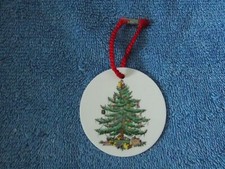 1988 Spode Christmas Tree Round Christmas Ornament