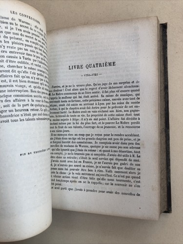 Les Confessions de J. J. Rousseau Paris 1886 - Bild 6 von 8