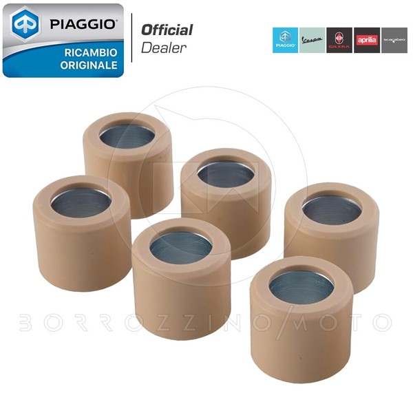 KIT 6 Rollen Massescheiben Variator Original Aprilia Atlantic 500 2004-image