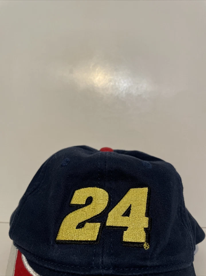 Sombrero ajustable vintage #24 Jeff Gordon NASCAR Foto 2 de 4