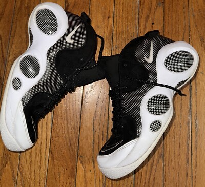 Size 8- Nike Air Zoom Flight 95 Premium Black White Carbon Size 8- Nike Air Zoom Flight 95 Premium Black White Carbon