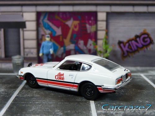 Nissan Fairlady Z432 2022 M2 Machines Diet Coke blanco '70 suelto D1 - Imagen 3 de 4