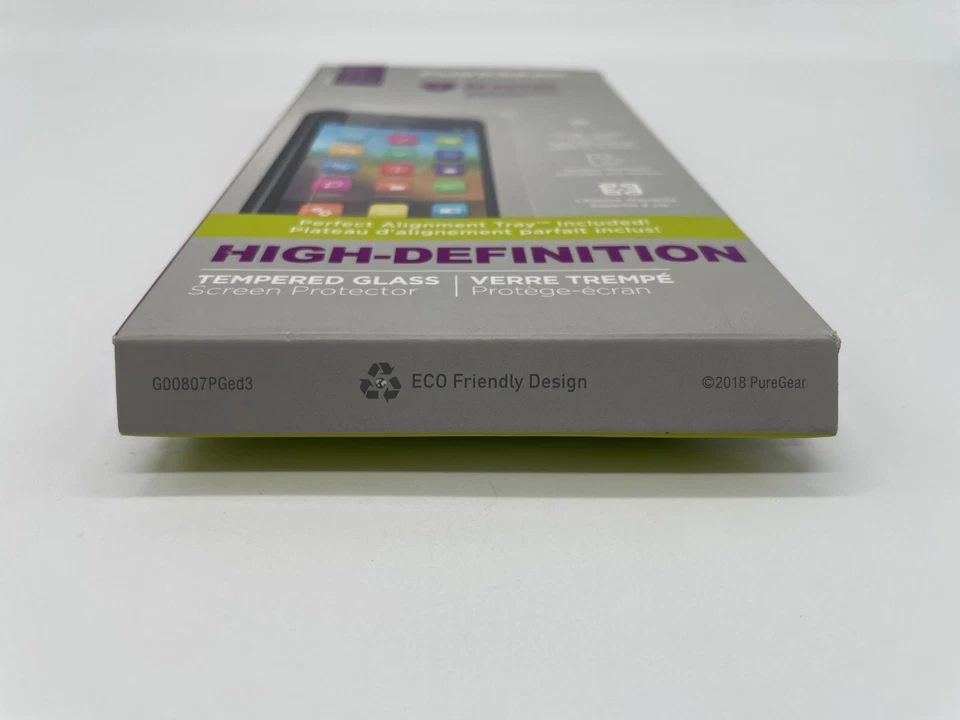 PUREGEAR HIGH DEF TEMPERED GLASS SCREEN PROTECTOR iPhone8 /7 PLUS/6S PLUS/6 PLUS - Image 4 of 4