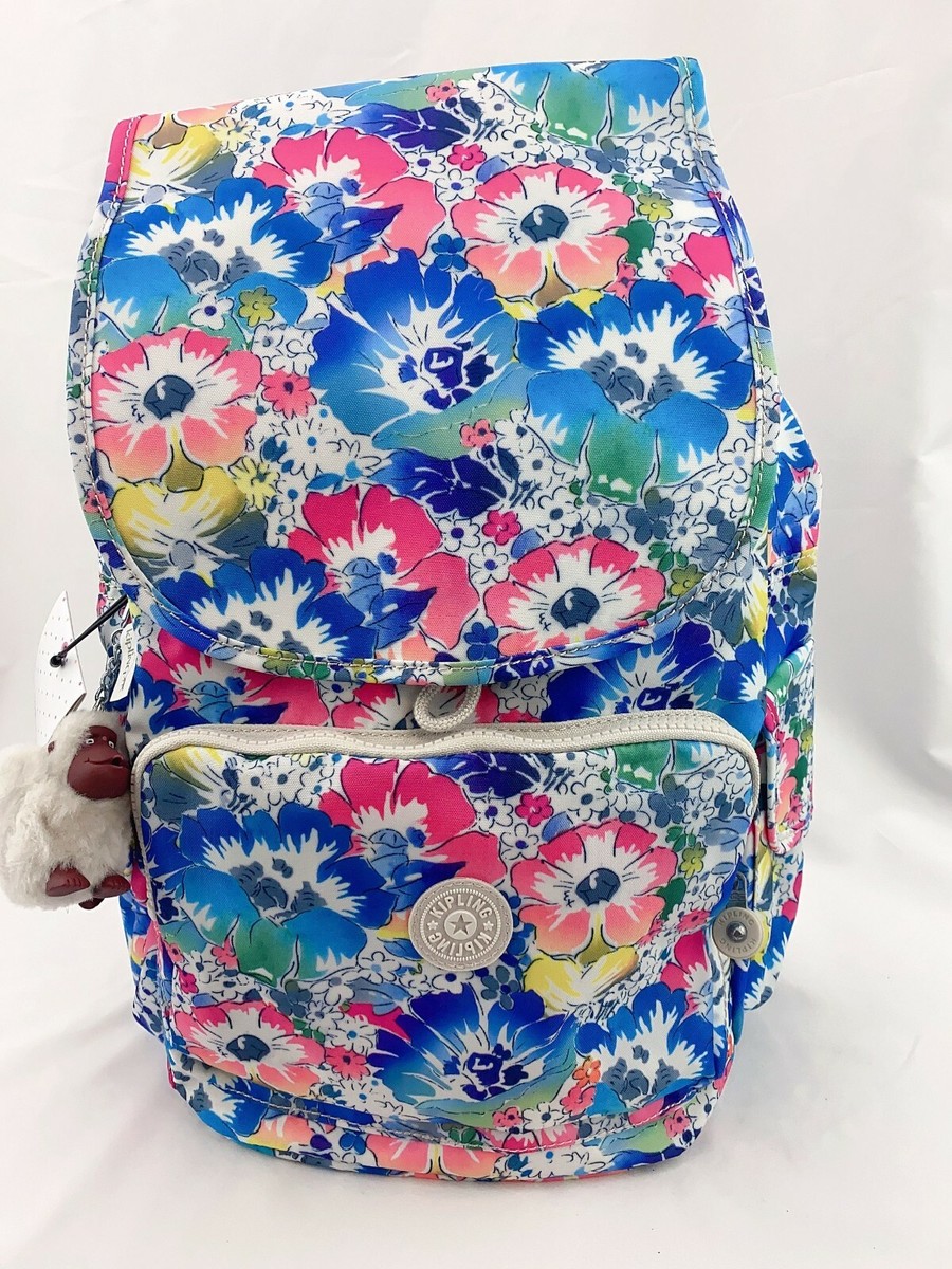 Kipling Ravier Backpack Color 627 in Bloom BP3873 for sale  display picture 1