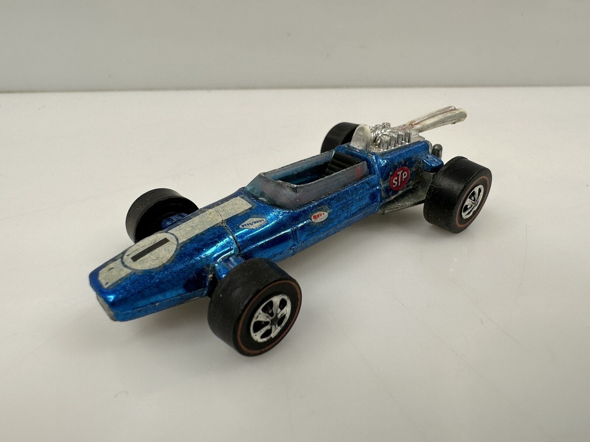 Vintage 1969 Hot Wheels Redline Brabham Repco F1 Blue Hong Kong | eBay