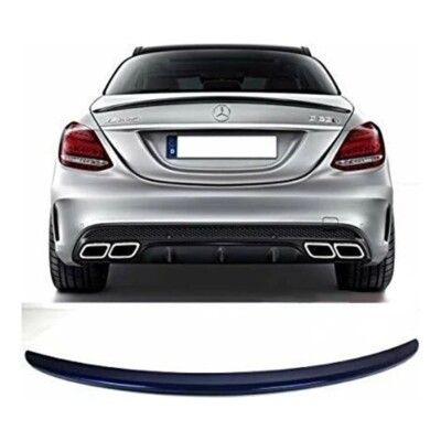 Heck Kofferraum Spoiler für Mercedes C-Klasse W205 2014-2020 Piano Black