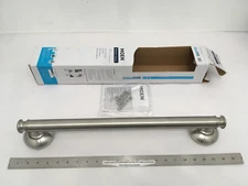 NEW Moen Banbury 18" Grab Bar w/ Grip Pads ADA 500lbs BRUSHED NICKEL - MYG2618BN