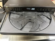JVC XL-C252 COMPACT DISC AUTOMATIC CHANGER 5 DISC PLAY EXCHANGE SYSTEM WORKING