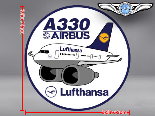 LUFTHANSA PUDGY AIRBUS A330 A 330 IN OLD LIVERY DECAL / STICKER - Afbeelding 1 van 4
