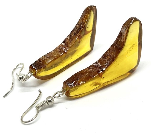 Halskette & Ohrringe 100% Naturbernstein Edelstein Geschenkset - Bild 4 von 8