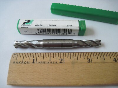 Precision Twist Drill E4304 02256 Carbide Double Square End Mill 5/16''