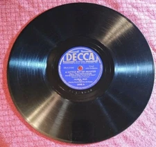 Gloria Jean 1940 Decca 3449 - A Little Bit of Heaven / After Ev'ry Rainstorm VG+