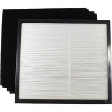HQRP Air Purifier True HEPA 4 Carbon Filters Replacement for HoMedics AF-20FL
