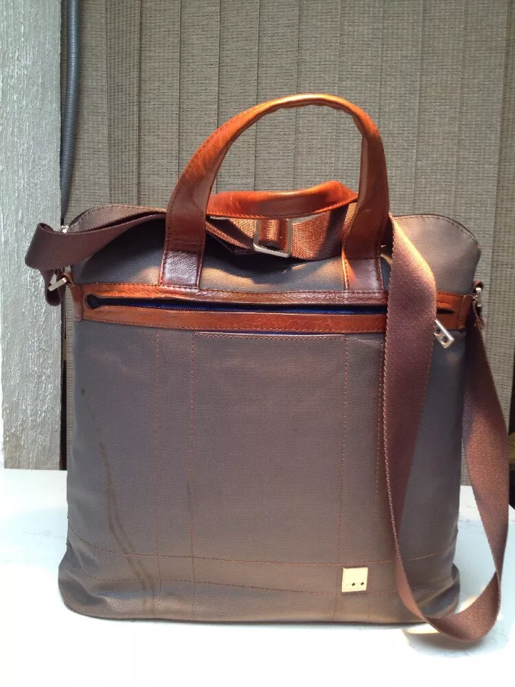 Knomo leather sale messenger bag
