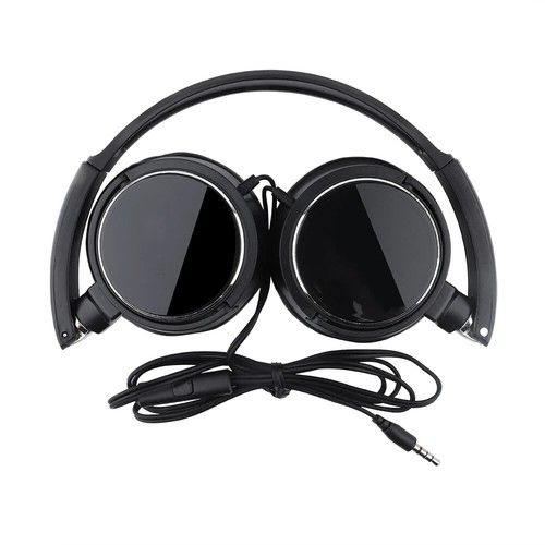 Universal 3,5 mm Kabelgebunden Stereo Headset Faltbar Gaming & Musik Noise Cancelling - Bild 3 von 9