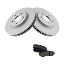 Ceramic Pads  Coated Rotors 11.65in Crosstour 11-15  CR-V 12-16 26296AL03A