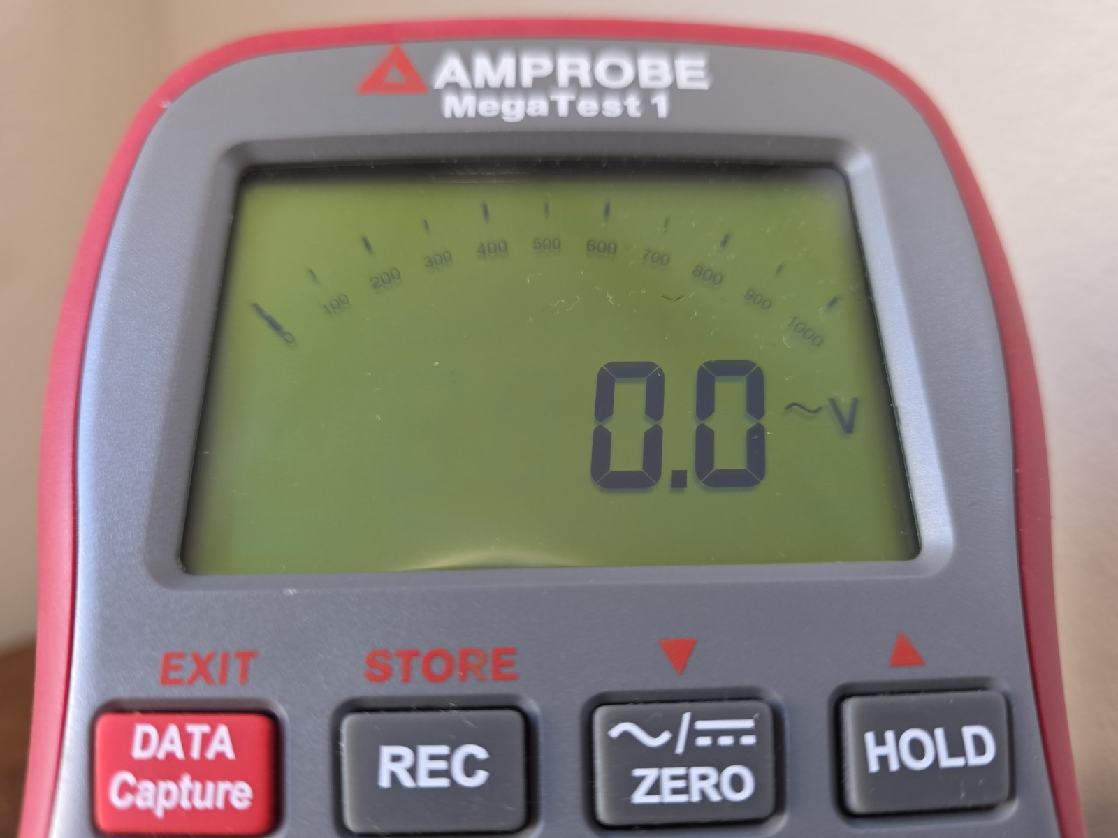 Amprobe AMB-45 Megatest1 Megohmmeter with Custom Case, Leads