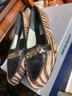Vintage Rangoni Firenze Biege/Brown Tiger Pattern Pony/Fur & Black leather  — photo 3