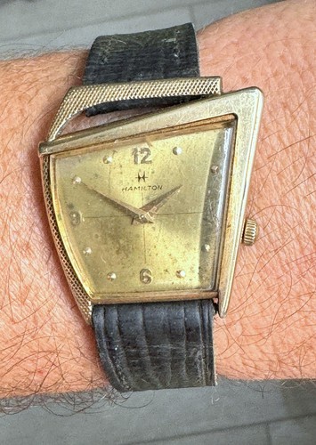 Rarissimo Hamilton Scarce Flight II asimmetrico Arbib quadrante originale cal. 770 - Foto 16 di 20