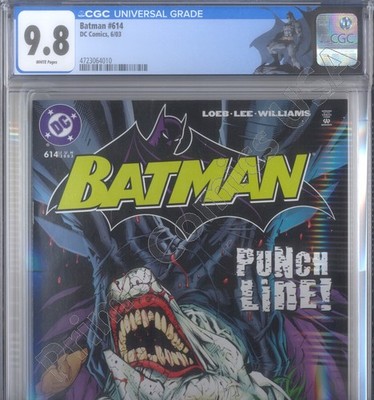 PRIMO:  BATMAN #614 LEE 2003 HARLEY QUINN Catwoman JOKER DC comics NM/MT 9.8 CGC
