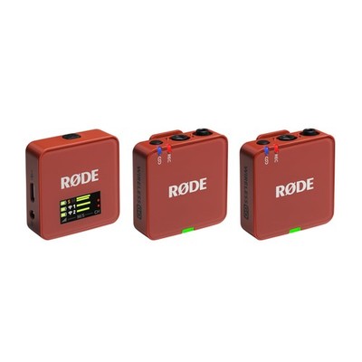 RØDE Wireless GO (Gen 3) Compact Wireless Microphone, 32-Bit Float, Clay
