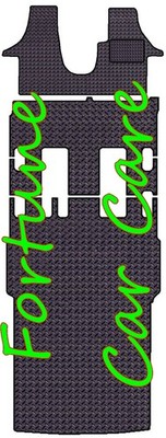 FOR VW Transporter 6 & 6.1 SHUTTLE CREW CAB 2015-ON LWB TAILORED RUBBER MAT