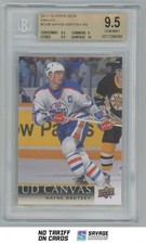 2018-19 Upper Deck UD Canvas Wayne Gretzky BGS 9.5 #C246 Edmonton Oilers