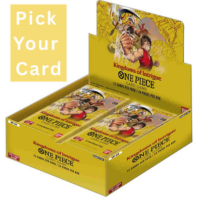 One Piece TCG OP04 Kingdoms of Intrigue Choose Your Card (C/UC/L/R)