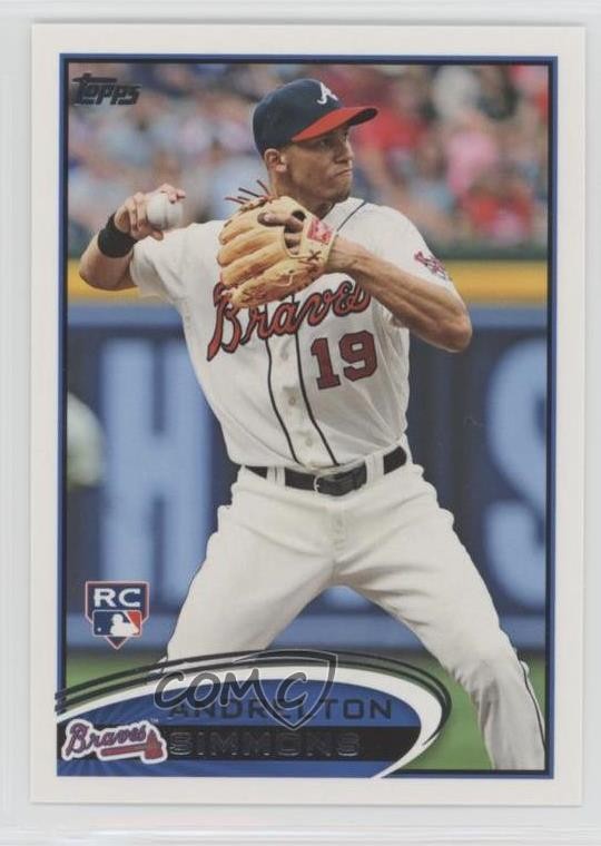 2012 Topps Update Andrelton Simmons #US232 1c7