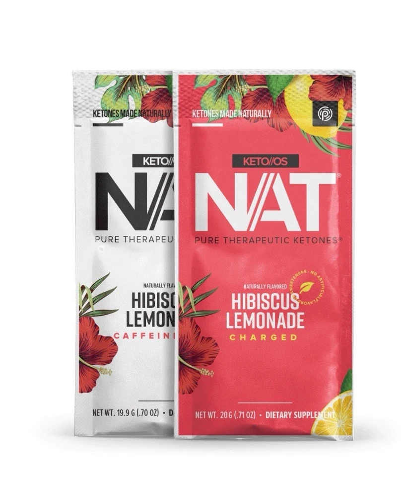 🔥Pruvit KETONES 20 - 🍋HIBISCUS LEMONADE 🍋‍🟩Popular Flavour! Charged