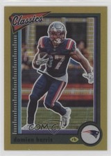 2022 Classics Timeless Tributes Premium Edition Gold 29/60 Damien Harris 1cx3