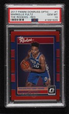 2017 Donruss Optic The Rookies Red Prizm 12/99 Markelle Fultz PSA 10 GEM MT 05v7